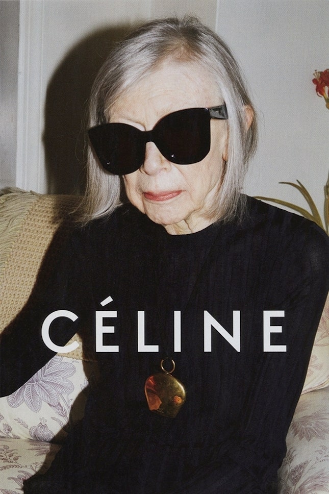 Вне времени новое лицо Cline — 80летняя писательница Джоан Дидион