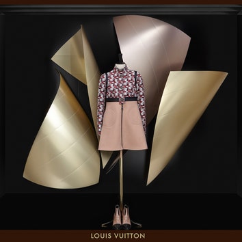 На крыльях ветра: витрины архитектора Фрэнка Гери в бутиках Louis Vuitton