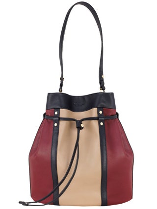 Кожаная сумка  70 200 руб. Lancel.