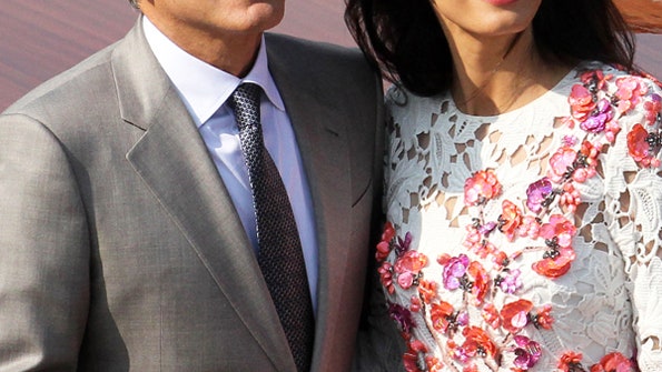Джордж Клуни и Амаль Аламуддин свадебные фото с церемонии в Венеции | Allure