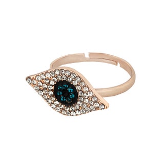 Кольцо из металла со стразами 290 руб. Lady Collection