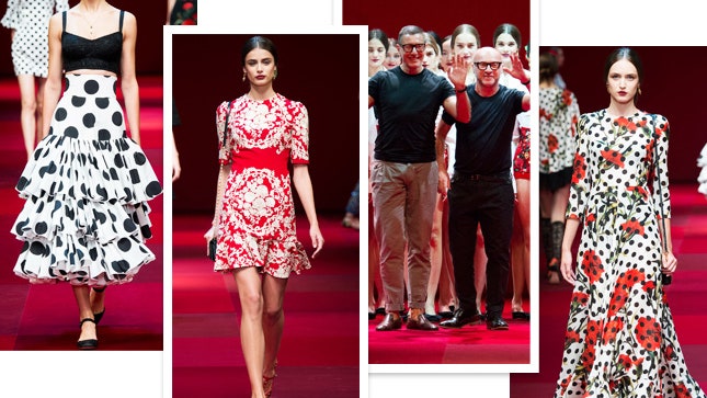 Просто праздник шоу Dolce  Gabbana весналето 2015 — лучшее на Неделе моды в Милане