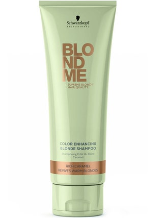 Шампунь для теплых оттенков блонд  линия BLONDME Schwarzkopf Professional.