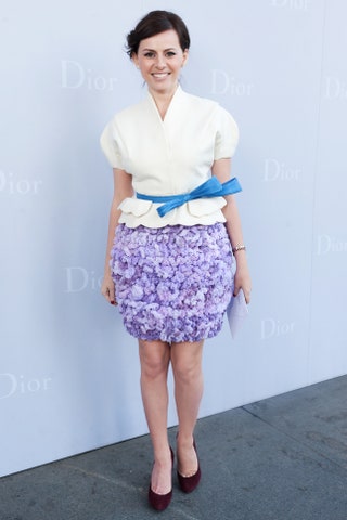 Благотворительный вечер Светланы Бондарчук в ресторане «Подмосковные вечера» 2012.  На мне юбка и пиджак Dior Couture.