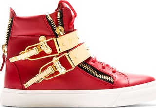 Высокие кеды из кожи 53 429 руб. Giuseppe Zanotti Design
