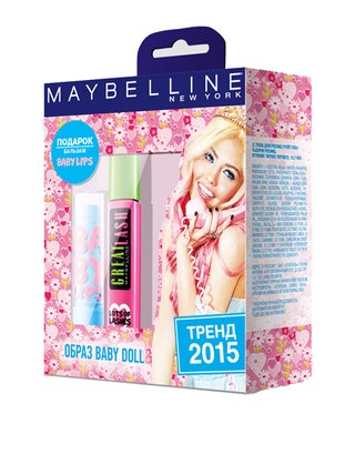 Подарочный набор от Maybelline.