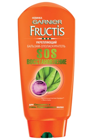 Бальзамополаскиватель «SOS Восстановление» 116 руб. Fructis Garnier