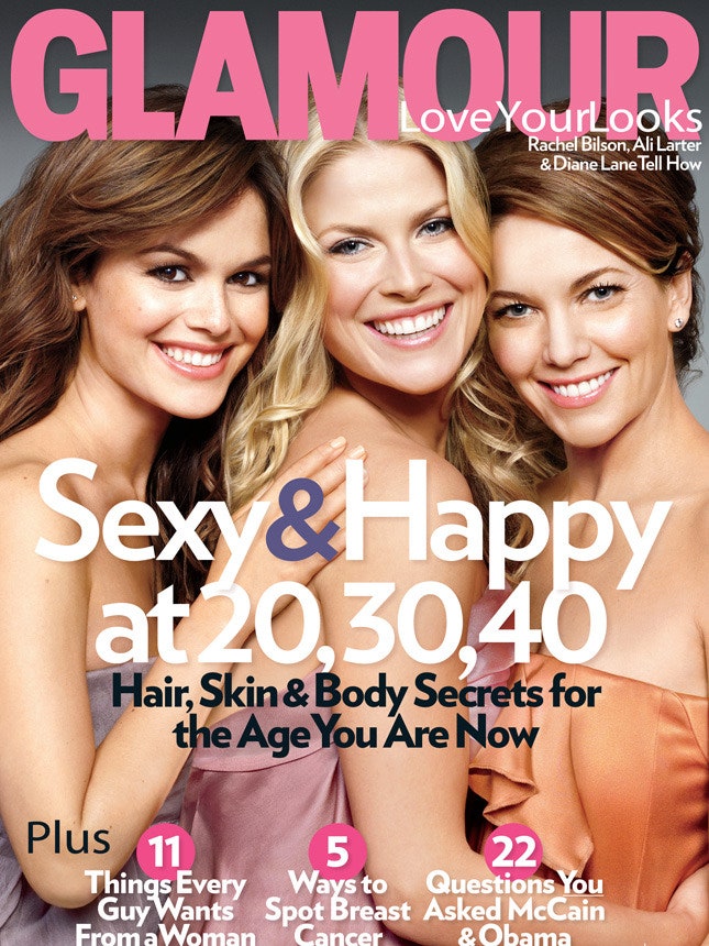 Прекрасная эпоха 75 лет истории журнала Glamour в личностях и обложках