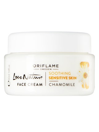 Oriflame крем с экстрактом ромашки Chamomile Soothing Sensitive Skin 215 руб.