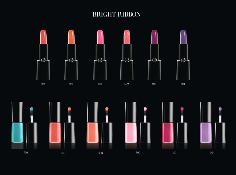 Новая коллекция макияжа Bright Ribbon от Giorgio Armani