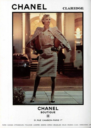 Chanel осеньзима 19811982