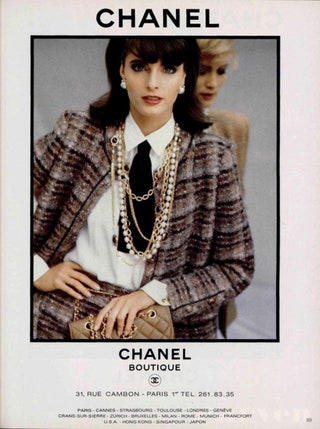 Chanel осеньзима 19821983