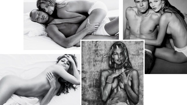 Части тела самые сексуальные модели в откровенной рекламе Calvin Klein