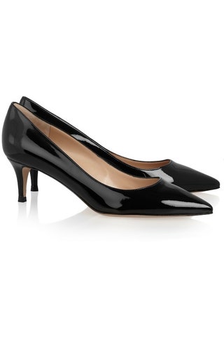Gianvito Rossi туфли из кожи 341.67.