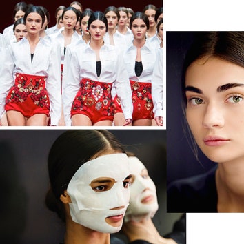 Секрет сияющей кожи моделей: маска Aurealux Dolce & Gabbana