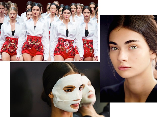 Секрет сияющей кожи моделей: маска Aurealux Dolce & Gabbana