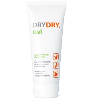 Гель с экстрактами алоэ вера и зеленого чая 400 руб. Dry Dry