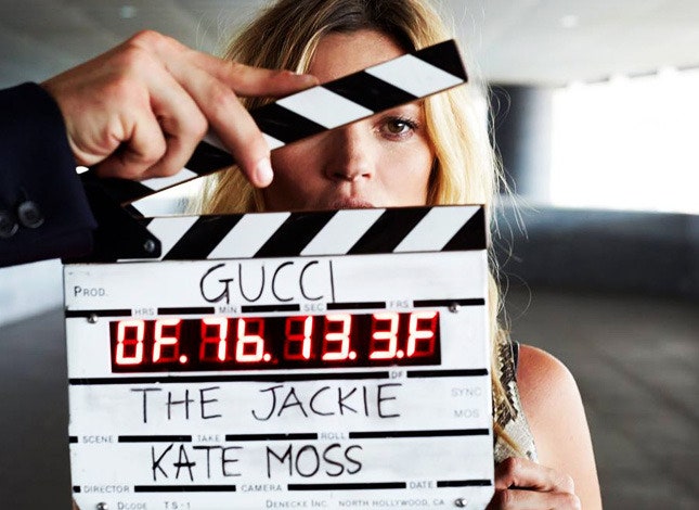 Кейт Мосс в рекламном минифильме Jackie Bag Gucci