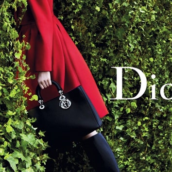 Таинственный сад: Дарья Строкоус в рекламной кампании Dior