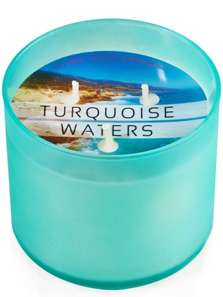 Свеча Turquoise Waters Coastal Cool Bath  Body Works средняя свеча 118 мл 490 руб. большая свеча 429 мл 890 руб. Сочный...