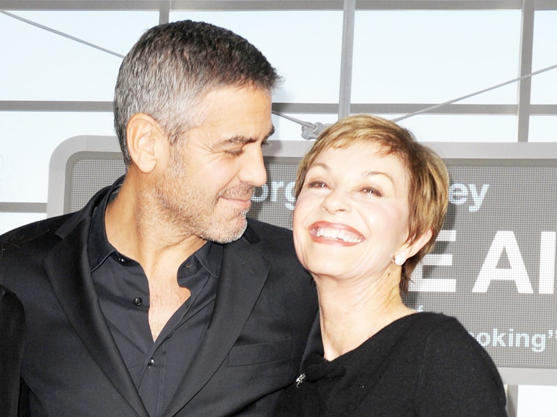 Джордж Клуни и его мама Нина