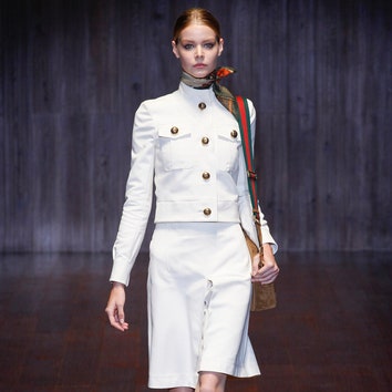 Китайская грамота: коллекция Gucci весна-лето 2015 &- лучшее на Неделе моды в Милане