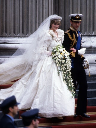 Свадьба Дианы Спенсер и принца Уэльского Чарльза.