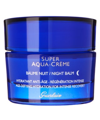 Ночной крем для лица  Super AquaNight Recovery Balm от Guerlain.