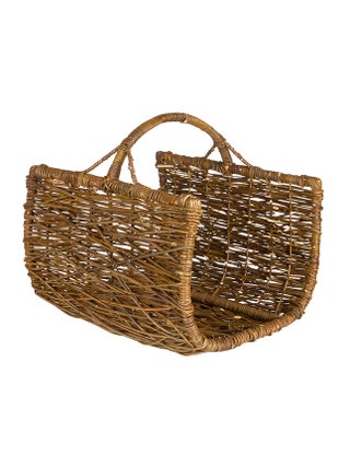 Корзина для дров laquoЛесникraquo ивовый прут 8590 руб. Comptoir de Famille