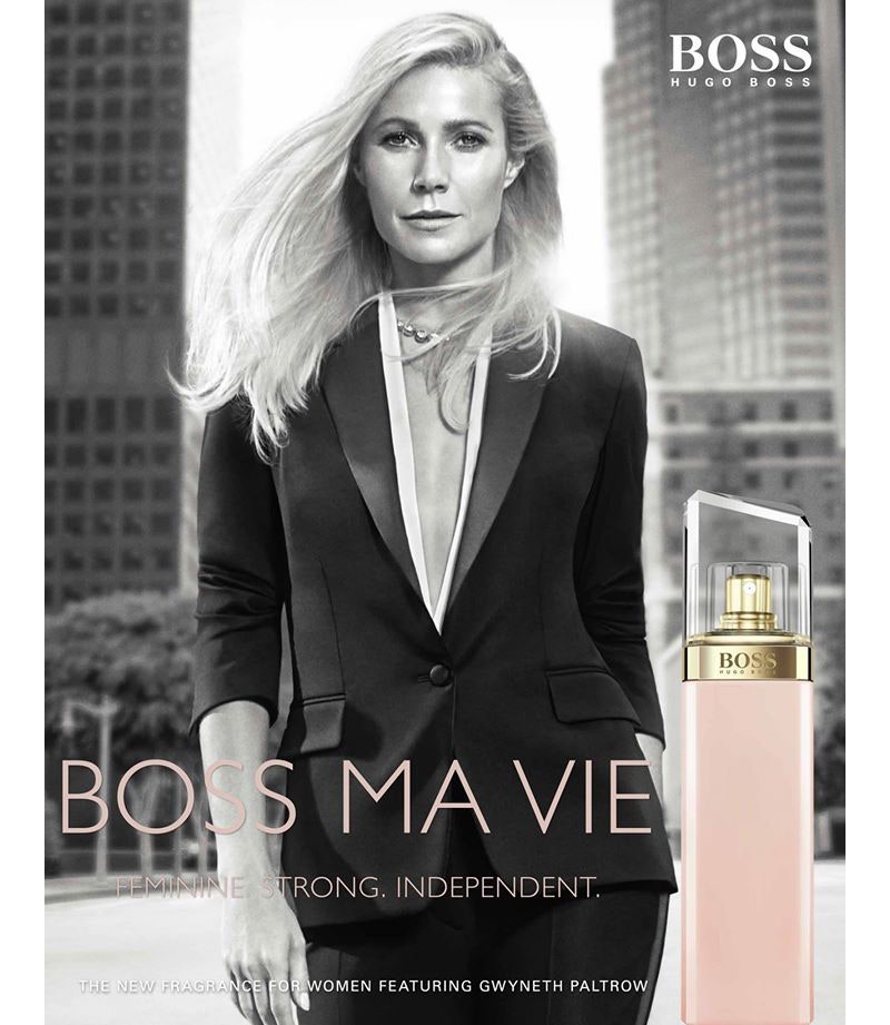 Гвинет Пэлтроу в рекламной кампании Hugo Boss