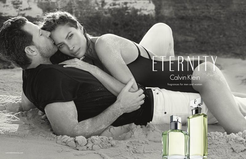 Рекламная кампания аромата Eternity Calvin Klein