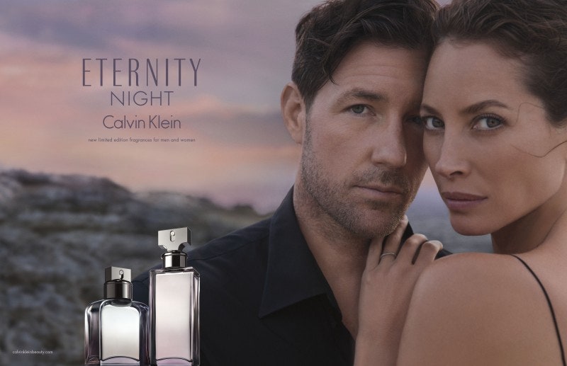 Рекламная кампания аромата Eternity Night Calvin Klein