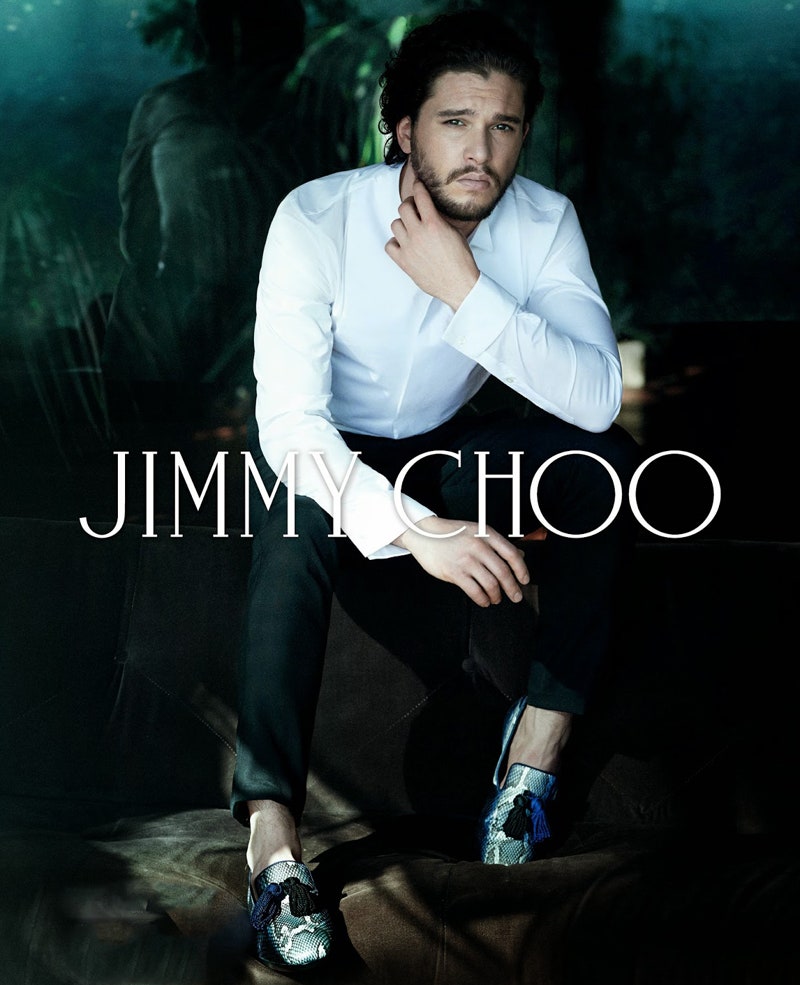 Кит Харингтон в первой кампании аромата Jimmy Choo Man
