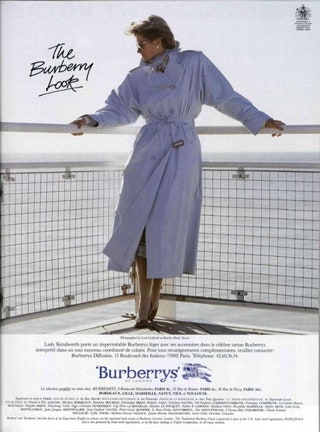 Burberry весналето 1987