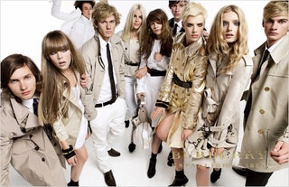 Burberry весналето 2008