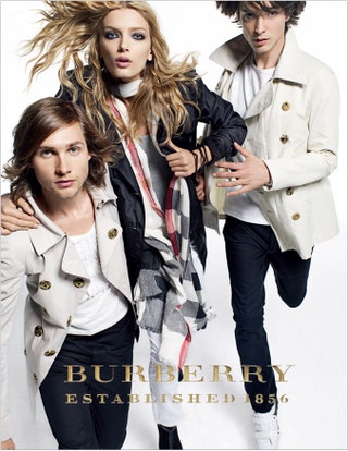 Burberry весналето 2008