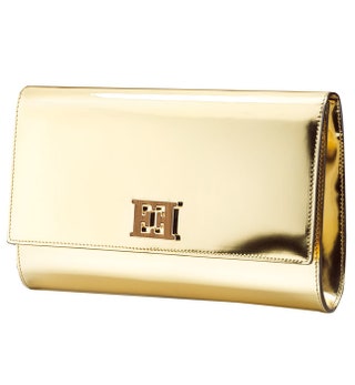 Клатч из металлизированной кожи 28thinsp200 руб. Escada