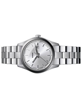 Часы из стали с бриллиантами 69 500 руб. Rado