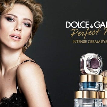 Сицилийская кухня: Скарлетт Йоханссон в рекламе теней Dolce & Gabbana