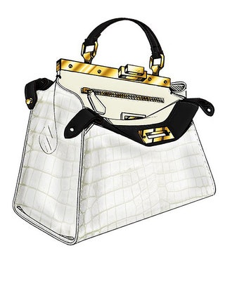 Сумка Fendi Peekaboo Гвинет Пэлтроу.