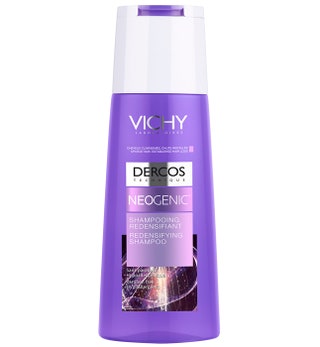 Шампунь для уплотнения волос Dercos Neogenic 700 руб. Vichy.