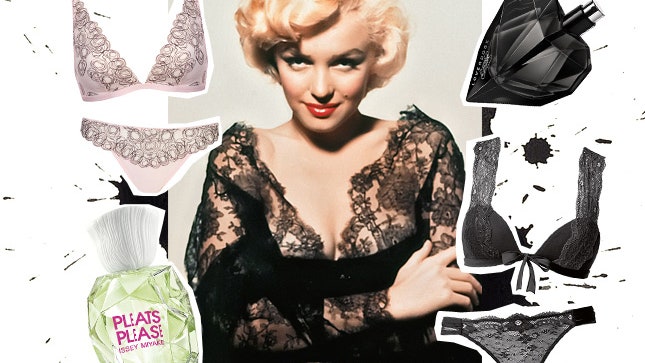Секреты соблазнения: кружевное белье и ароматы в стиле Мэрилин Монро |  Glamour