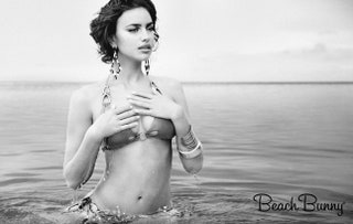 Ирина Шейк Beach Bunny весна 2014