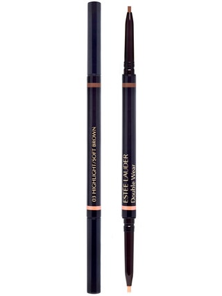 Двойной карандаш для бровей Este Lauder.