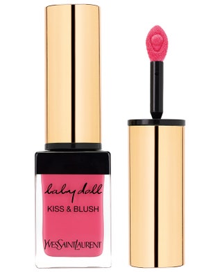 Пигмент для губ и щек Baby Doll Kiss  Blush 2 Rose Insolent 1743 руб. Yves Saint Laurent