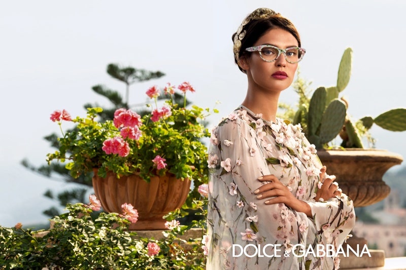 Бьянка Балти в рекламной кампании Dolce amp Gabbana