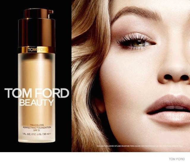 Красота поамерикански Джиджи Хадид в рекламе макияжа Tom Ford