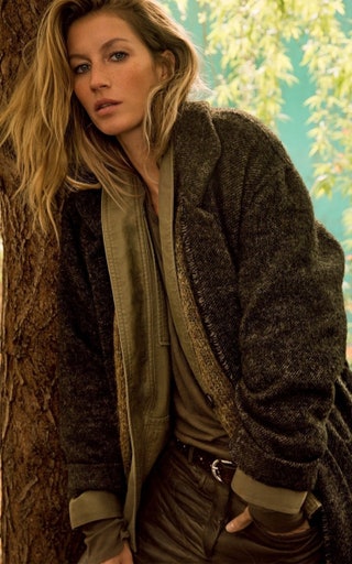 Жизель Бундхен для Isabel Marant.