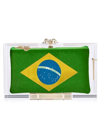 Клатч Hat Trick Pandora Charlotte Olympia Бразилия.