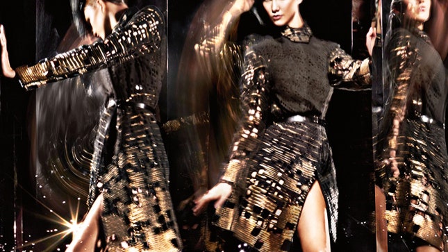 Красота в движении Карли Клосс в рекламе Donna Karan осеньзима 20142015
